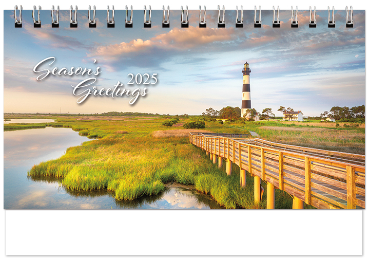 Scenic Seasons Desk Calendar Easel Calendars Tent Calendars